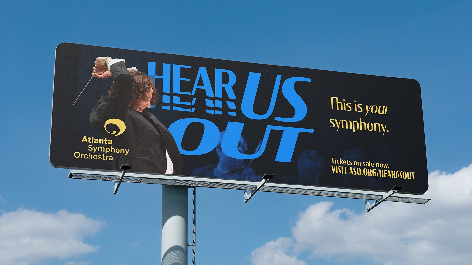 Atlanta Symphony Orchestra Billboard OOH Campaign
