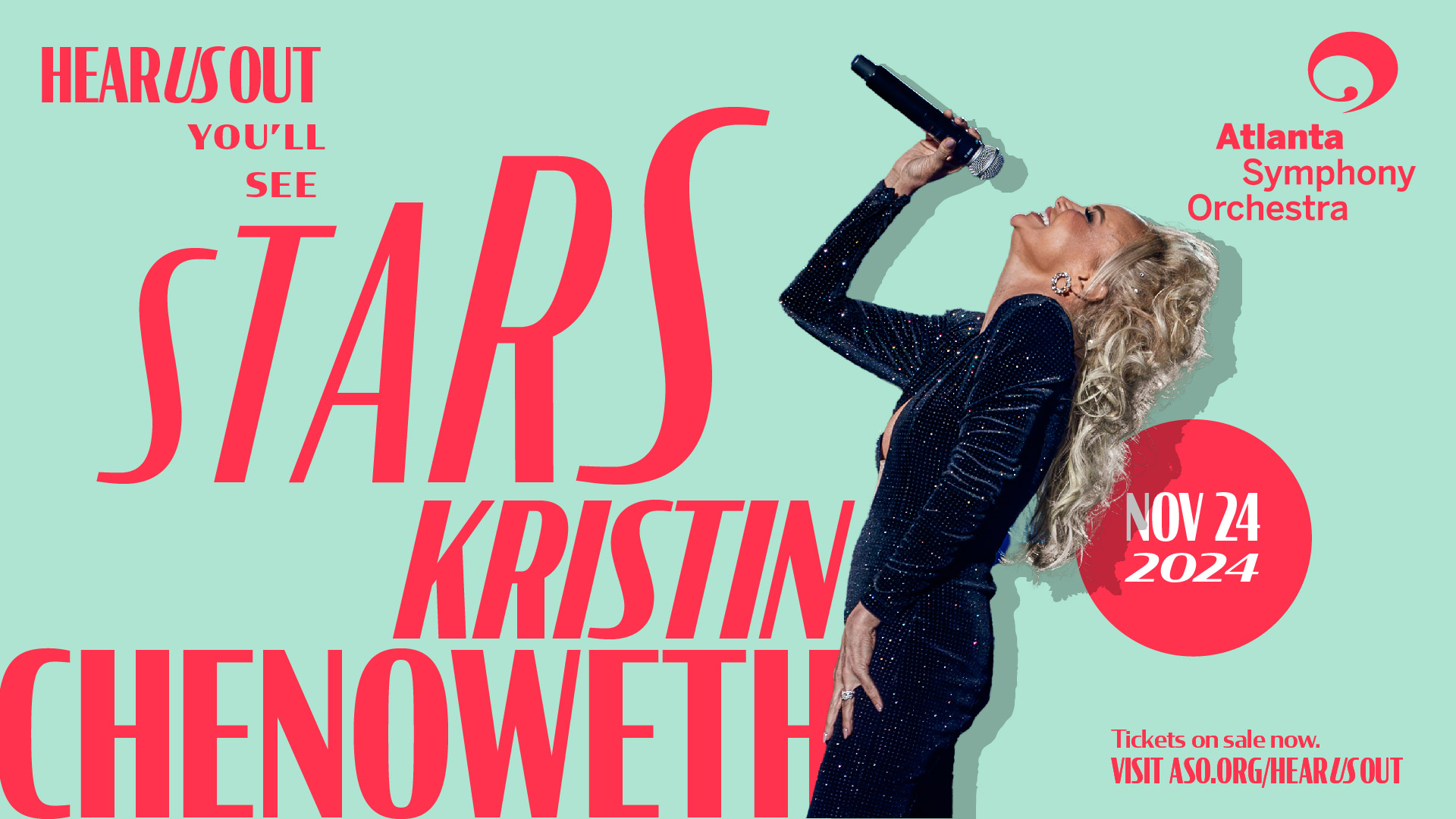 Special Feature design for Kristin Chenoweth at the Atlanta Symphony Orchestra