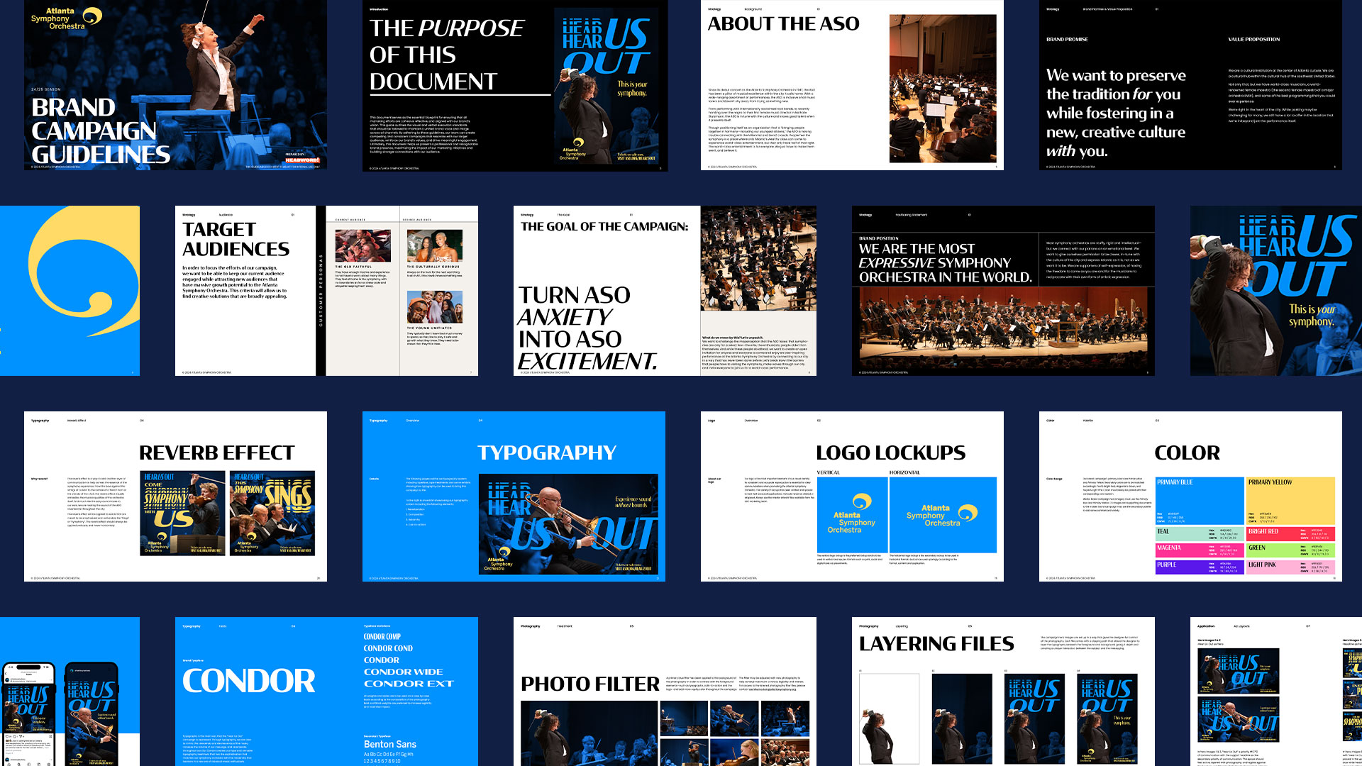 Campaign Guidelines for Atlanta Symphony Orchestra's 2024-2025 Season Campaign