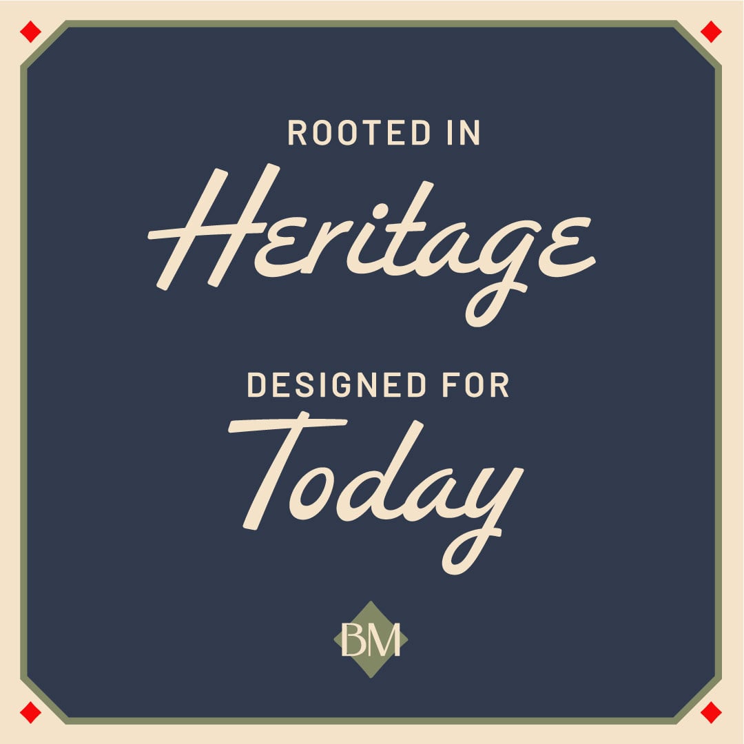 The Brookman headline Rooted In Heritage, Designed For Today