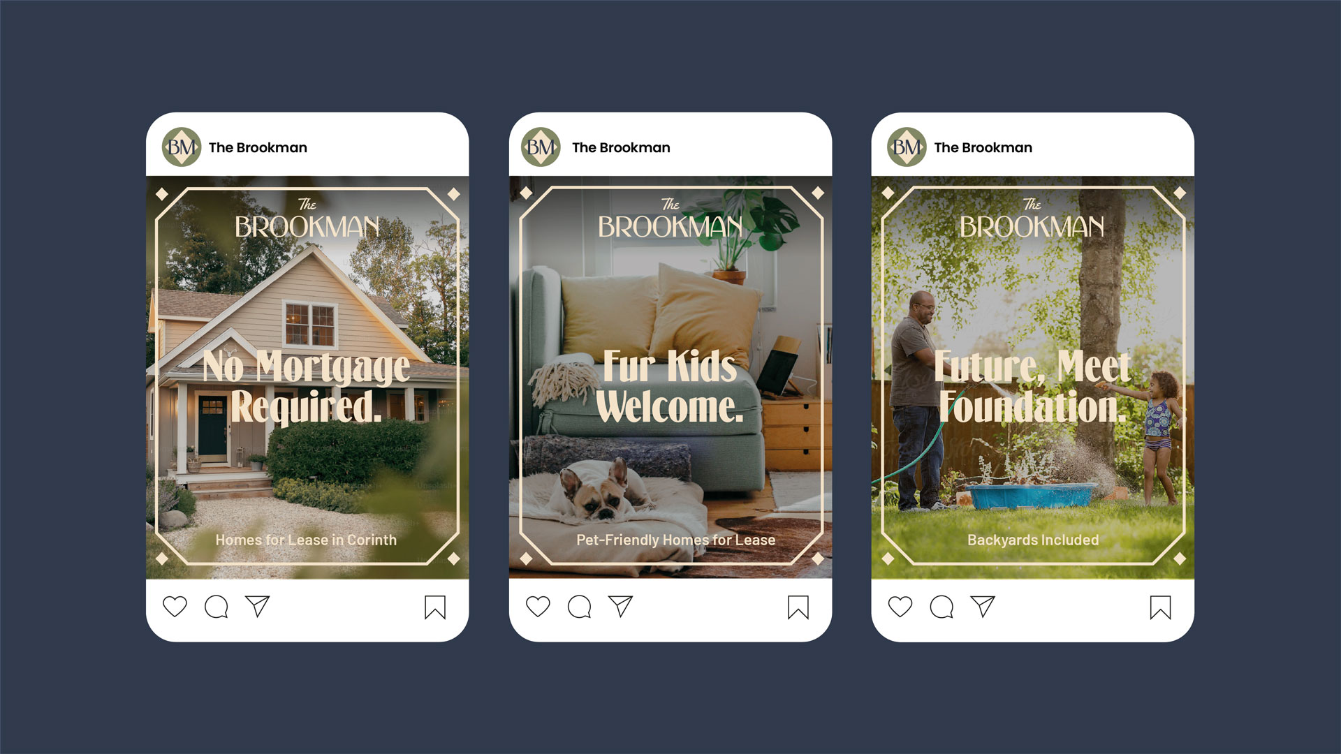 The Brookman social media templates
